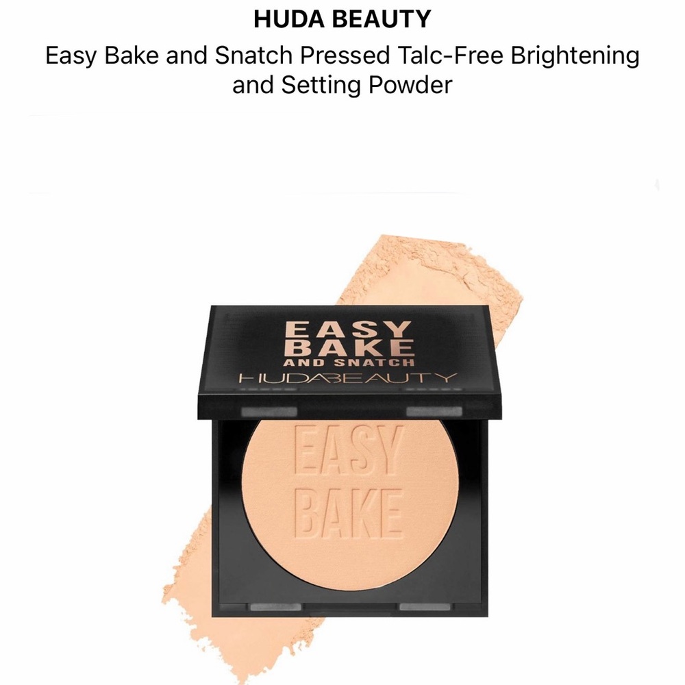 Huda Beauty Easy Bake and Snatch Pressed Powder - Cupcake